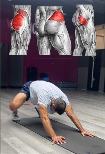 Your hips called, they are bored with your gym routine. That’s why you still have flat butt syndrome and hip and back pain. Use your body differently, get better results. #glutes #bandworkout #hipmobility #glutesworkout