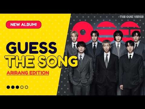Can You Guess Every BTS ARIRANG Song? 🎵 | New Album Quiz