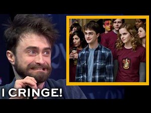 Daniel Radcliffe cringes at his Harry Potter acting