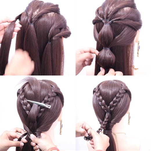 18K views · 384 reactions | Easy Open Hairstyles Ideas! | Dolly Hairstyles | Facebook