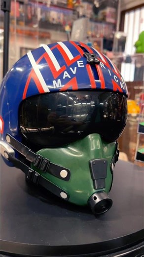 The MAVERICK HELMET! #topgun #collection #visiotv