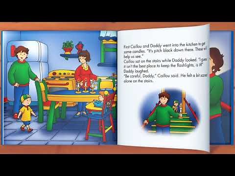 Caillou Lights Out | Kids Book Read-Along