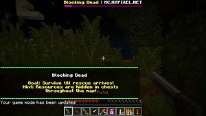 Minecraft THE WALKING DEAD ( WHO WILL SURVIVE THE ZOMBIES HORDES) Mini Game