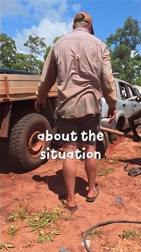 Outback roads create DIY mechanics 💪 #OutbackBoys #Australia