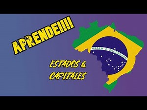 States of Brazil and their capitals 🇧🇷 BRAZIL STATE BY STATE
