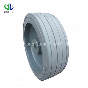 [Hot Item] Genie Gr12 Gr15 Gr20 Mast Lift Parts Solid Tires 10X3 Non Marking