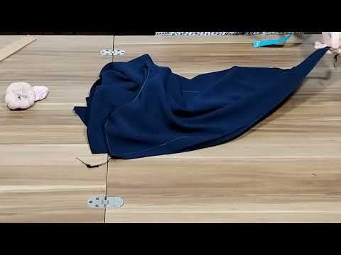 ​"NO PATTERN! How to Sew Plus Size Elastic Waist Pants (54" / 138cm Hips)"