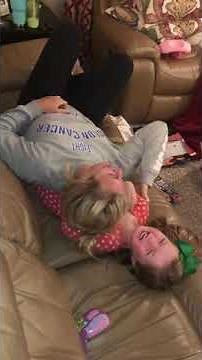 Momma and Kennedy Tickle Attack 11/1/2018
