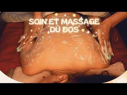 ASMR BACK care and massage to help you FALL ASLEEP