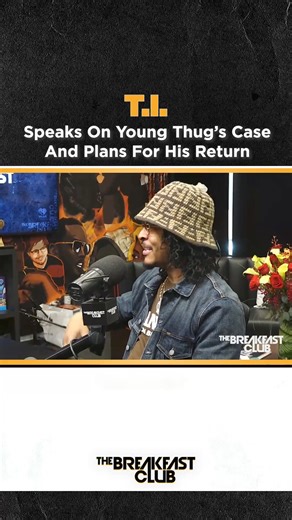 1.2M views · 10K reactions | T.I. came through to #TheBreakfastClub to promote his new project ‘LLOGCLAY’ out now. You know we had to ask his thoughts on #YoungThug’s ongoing case and the plans for him once he comes home! Tap in  Check out the full interview on @youtube now! iHeartRadio | Breakfast Club | Facebook