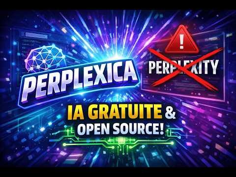 Perplexity gratuit ? Installer et utiliser IA Perplexica 100 % gratuite et open source