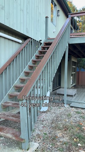 4 comments | Part 2 of the deck renovation. We’re be adding a patio today to serve as the foundation for 4 seasons porch with windows all around, and an upper deck. Stay tuned for more! #renovation #beforeandafter #transformation #homerenovation #deck #porch | Christopher Ching | Facebook