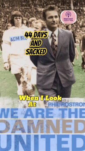 Funny Story of Brian Clough Berating Leeds United Legends.