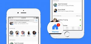 Facebook Messenger for iOS updated with entirely new 'Home' tab interface - 9to5Mac