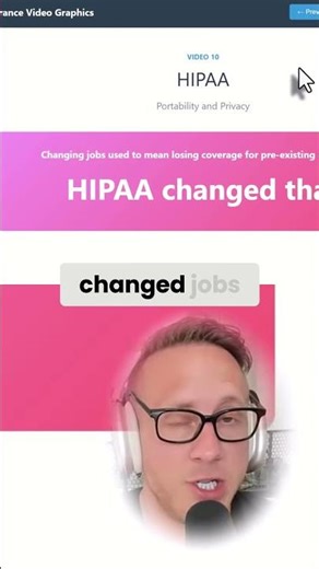 HIPAA Explained: No More Losing Coverage for Preexisting Conditions! #shorts