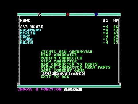 Champions of Krynn walkthroug part10 - revisiting Neraka and then Sanction - DOS2 too