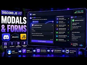 Discord.js Tutorial #7: Modals & Native Pop-Up Forms (Discord.js v14)