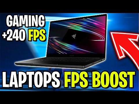 How To Optimize ANY LAPTOP For Gaming (BOOST FPS & INCREASE PERFORMANCE)