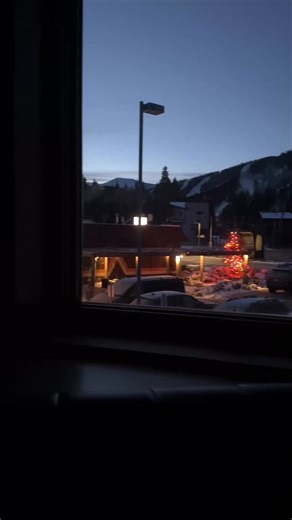 All about the angles at A-Frame!  Looking out the cabin windows and seeing these beautiful winter mountain mornings are the cherry on top. | A-Frame Club | Facebook