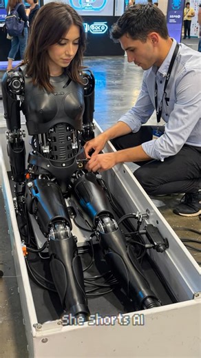 Ai Myikigai on Instagram: "robot DIY … What? #irc #robot #humanoid #explorereels #viralvideos #viralreels #technology #science #trend #trendingreelsvideo #ai #fyp #robotexhibition #robotix #expo #exhibition #exhibition2025 #explorepage #explorereel #robotics #usareels #usa🇺🇸"