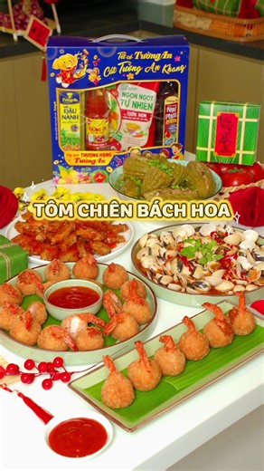 Tôm Chiên Bách Hoa: Món Ngon Đón Tết Hạnh Phúc