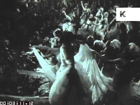 1950s Paris Burlesque, Dancing Girls