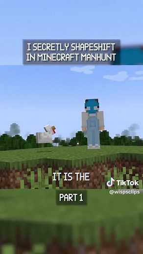 Shapeshifting Survival in Minecraft Manhunt Gameplay