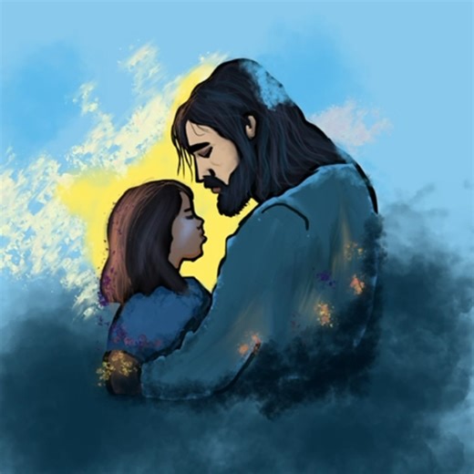 🙏 #christianart #jesus #jesusdrawing #howtodrawjesus