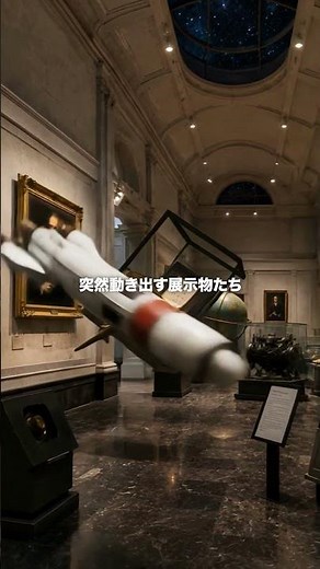 リアル脱出ゲーム『真夜中の宇宙博物館からの脱出』｜ショート動画①