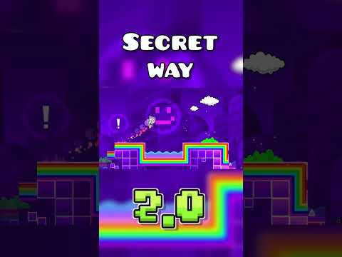 Geometrical Dominator NEW Secret way😲 #geometrydash #shorts #gd
