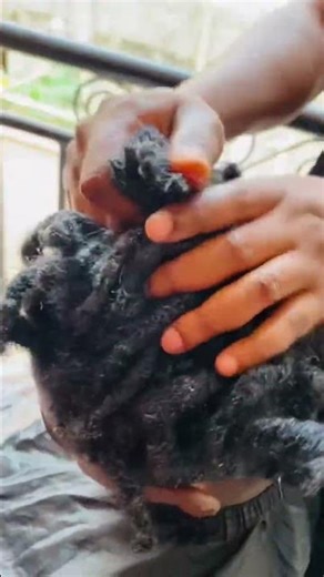 Losing of dreadlocks 💇‍♂️✅ #hairstyle