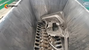 3.2K views · 1.4K reactions | Introducing our robust Dual Shaft Shredder – your ultimate solution for shredding a wide range of materials. From plastics to metals, wood to electronic waste, this machine handles it all! Tailor the shredder to meet your specific production needs. Whether it's 200 kg/h or 5 tons/h, we've got you covered! #metalshredders #wasteshredders #plasticshreddercrushers #wasterecyclingsolutions | Suny Machinery | Facebook