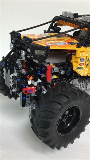 레고테크닉 42099 RC X트림 오프로더 파워펑션 & 부위즈 모터 조향 작동