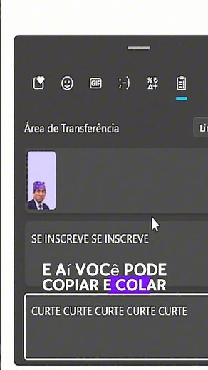 Dica para Windows: Área de Transferência #windows #dicas #windows11 #smartphone