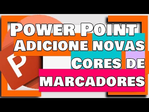 Novas cores de marcadores no PowerPoint - realce de texto