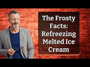 The Frosty Facts: Refreezing Melted Ice Cream