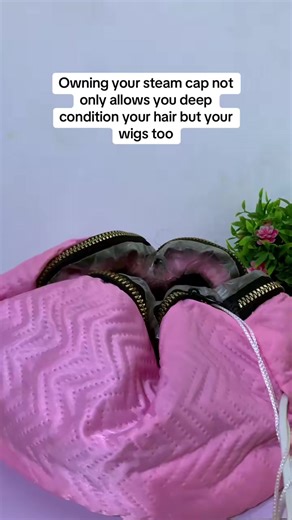 Steam cap is a big Win 📍6,000 Naira 📍 available in different colours Dm 0812…188…2607… to get yours #steamcaps #hairgrowthtips