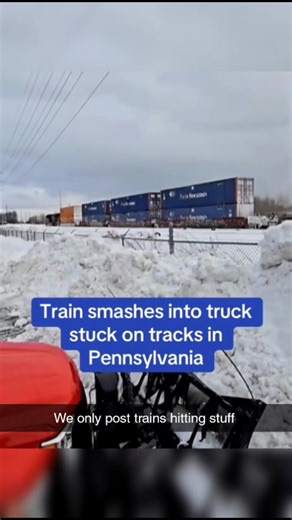 Trains Hitting Stuff on Instagram: "Imagine if there was a page dedicated to Trains Hitting Stuff @alexmonahan - Follow to learn how to always win with Sports Picks Music by: @robthebank - I Don't Miss (Like a BTC) (Radio Edit) #TrainHitsStuff#TrainCollision #TracksideFails #WreckedByTrain #TrainDontStop"