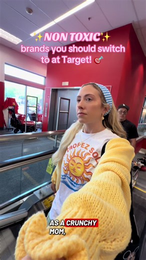 Do not sleep on these non-toxic Target finds! 🛑 Promising you these clean wellness swaps are worth the hype (and actually safe). Drop your favorite clean brand in the comments! 🧴🌿 #healthyswaps #nontoxicproducts #cleanbeauty #lowtoxliving #targetwellness