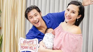 Melissa Gohing celebrates first birthday as a mom with simple party