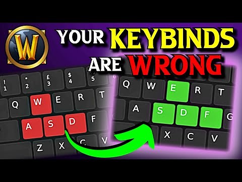 4 Reasons Why I Use 'ESDF' Over 'WASD' Keybinds in WoW