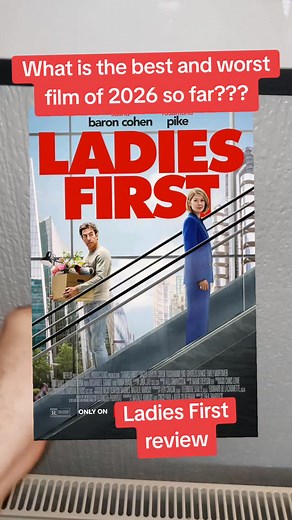 Ladies First film review. Straight to streaming movies. Netflix movies. Sacha Baron Cohen movies. Tomreviewsfilms. Scouse film reviews. Movie review. Scouse film guy. Tom reviews films. Scouser. Liverpool. Films. Movies. Recommendations. DVD. Blu-ray. Physical media. Movie lists. Movie news. New movies. Old movies. Classic movies. Hollywood. cult classic. Letterboxd. Woke. Filmtok. #ladiesfirst #moviereview #newmovie #filmtok #netflix