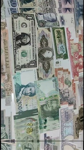 Amazing World Banknotes Collection 🌍 #banknotecollection #money #collection #currency #numismatics