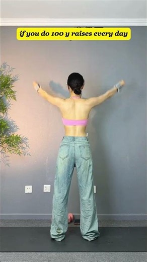 At-Home Back Shaping: Beginner Girls’ Must-Try Routine! #exercise #abs#sports