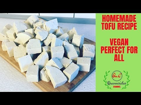 ✅HOW TO MAKE HOMEMADE TOFU FROM SOYBEANS / NIGERIAN TOFU-WARA RECIPE(2 METHODS)
