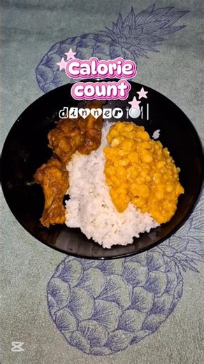 CALORIE COUNT - DINNER #caloriecount #caloriedeficit #dinner #healthydinner