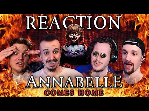 ANNABELLE COMES HOME (2019) MOVIE REACTION!! - First Time Watching!