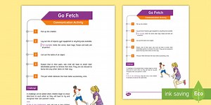 Go Fetch Team Building Activity