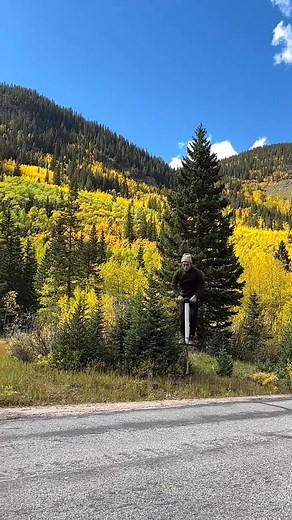 #Pogo stick #backflip #outside #mountains | dr.tobagen