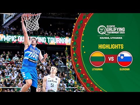 Lithuania - Slovenia | Final | Full Highlights - FIBA Olympic Qualifying Tournament 2020